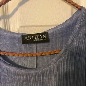 One size blue dress from Artizan